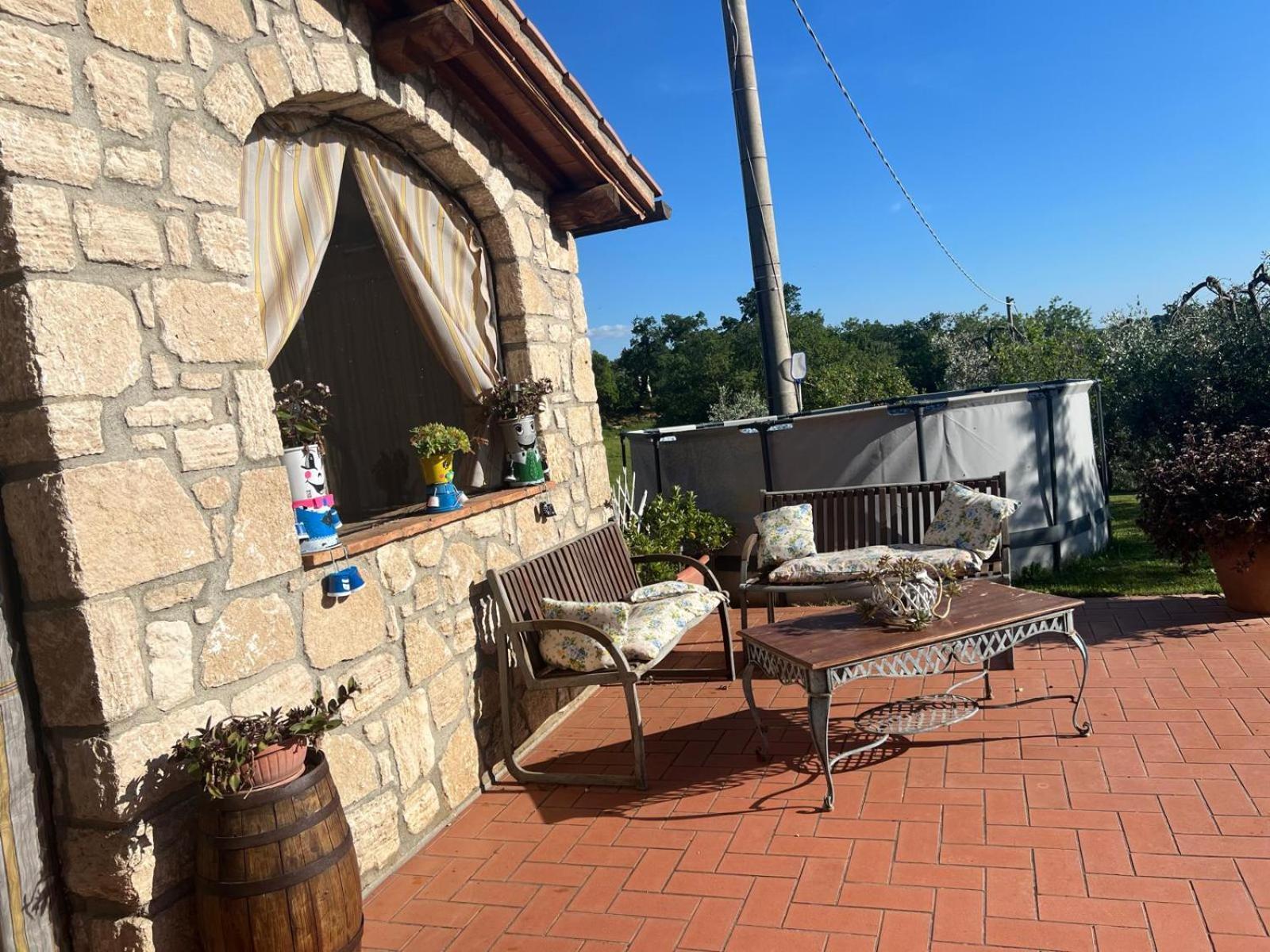 Agriturismo La Castellina 사투르니아 외부 사진
